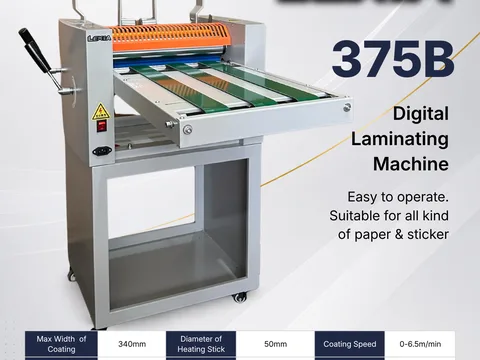 Mesin Laminating Digital 375B - Lexia — Mesin Laminating Kertas