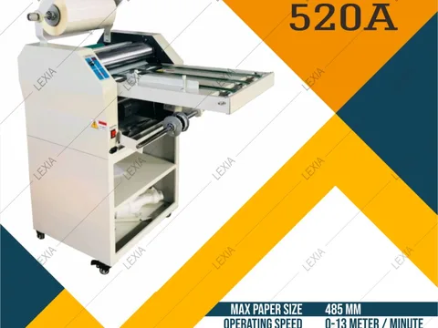 Mesin Laminating Kertas 520 A - Lexia — Mesin Laminating Kertas