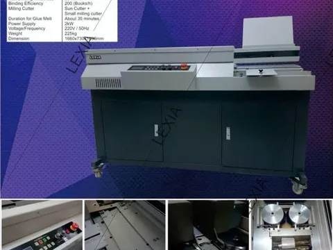 Mesin Lem Binding Buku 60R - Lexia — Mesin Lem Binding Buku
