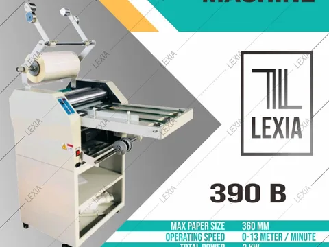Mesin Laminating Kertas 390 B - Lexia — Mesin Laminating Kertas